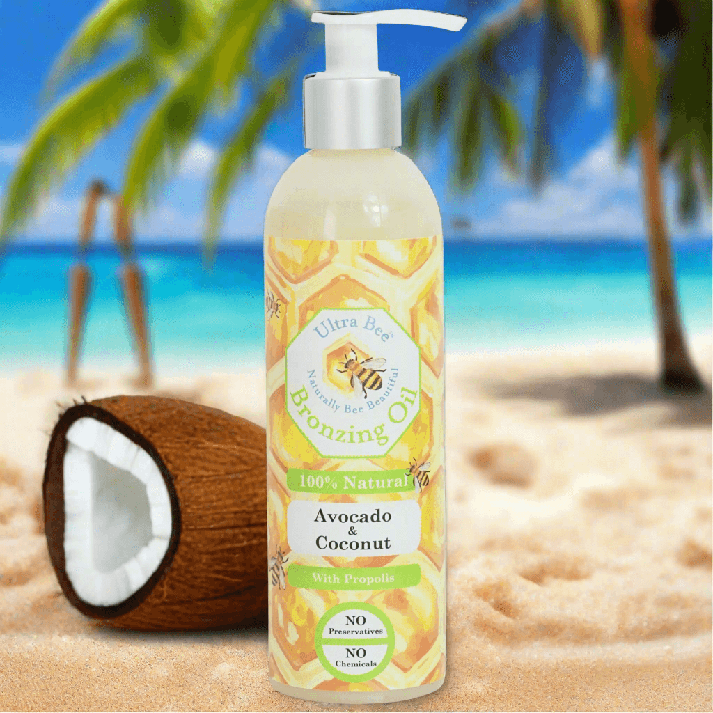 100% Natural Tanning Oil - Avocado & Coconut 250ml