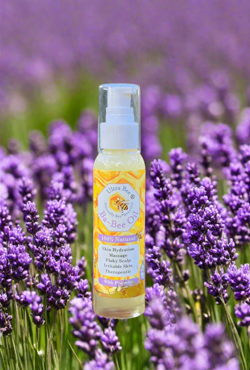 100% Natural  Gentle BaBee Oil Honey Coconut, Calendula & Lavender 100ml