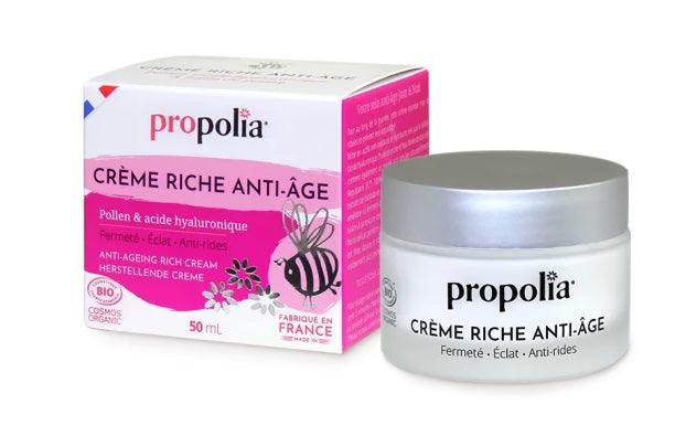 Organic Rich Anti Ageing Moisturiser- Bee Pollen - Hyaluronique acid